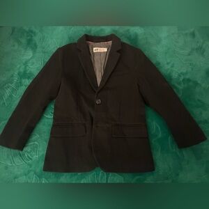 H&M suit jacket size 4-5 boys black
